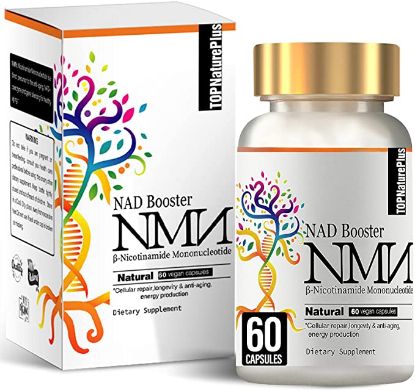 NMN Supplement, NMN Nicotinamide Mononucleotide Capsules for Supports Anti-Aging, Longevity and Energy, Naturally Boost NAD+ Levels(Like Riboside) - 60 Capsules