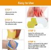 Knee Pain Relief Patches, 24 PCS Warming Knee Plaster with Organic Ginger Extract, Deep Relieve Discomfort from Arthritis, Neck and Shoulder Muscle, Fast Acting