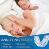 Stop Snoring Mouthpiece, Snore Stopper, Stop Snoring Solution for Men, Prevent Bruxism & Snore - 1 Pack