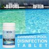 TOPNaturePlus Chlorine Tablets for Swimming Pool, 3X Slower Dissolving Chlorine Tablets for Hot Tub, Long Lasting Chlorine Granules for Hot Tub